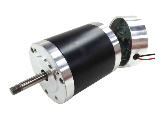 80mm Putaran BLDC 0.28Nm 2500rpm Motor DC Brushless Terintegrasi untuk blower