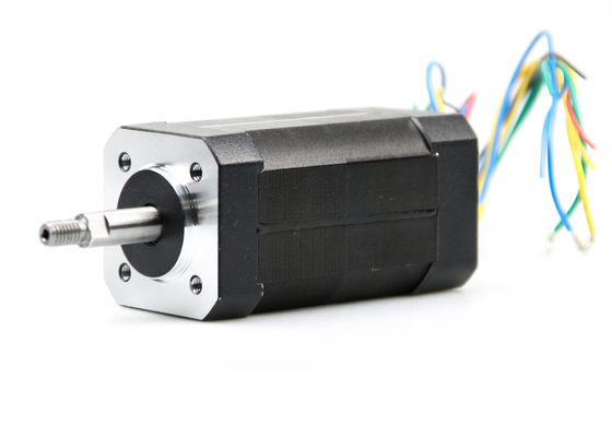 CE 24v 77.5w 4000rpm 42mm Motor DC Brushless Kecepatan Rendah Dengan Encoder