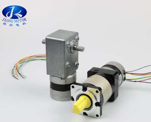 57mm DC Planetary Gearbox Motor 24V 3300rpm Dengan Rasio 1:100