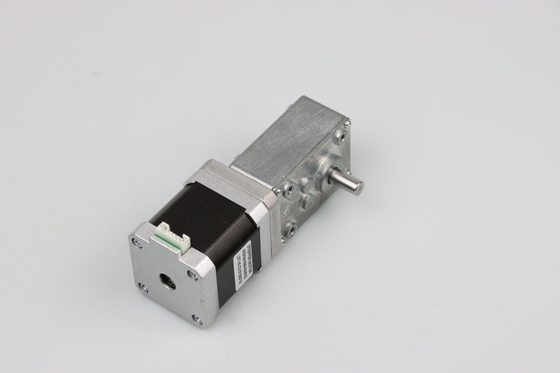 78.5ozDalam 1.5A 5.76V Nema 17 Worm Gearbox Stepping Motor Untuk Mesin Laser Engraving