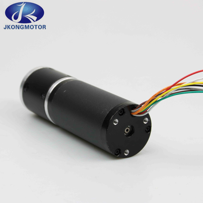 24V 62W 4000rpm Geared Electric Bldc Motor Dengan 6 Leads