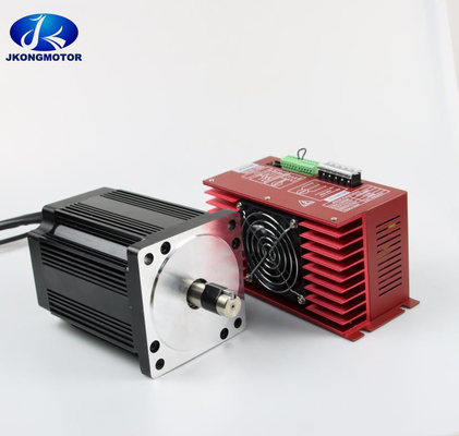 4HP 3kw 24V 10Nm Nema 52 Motor DC Brushless presisi tinggi