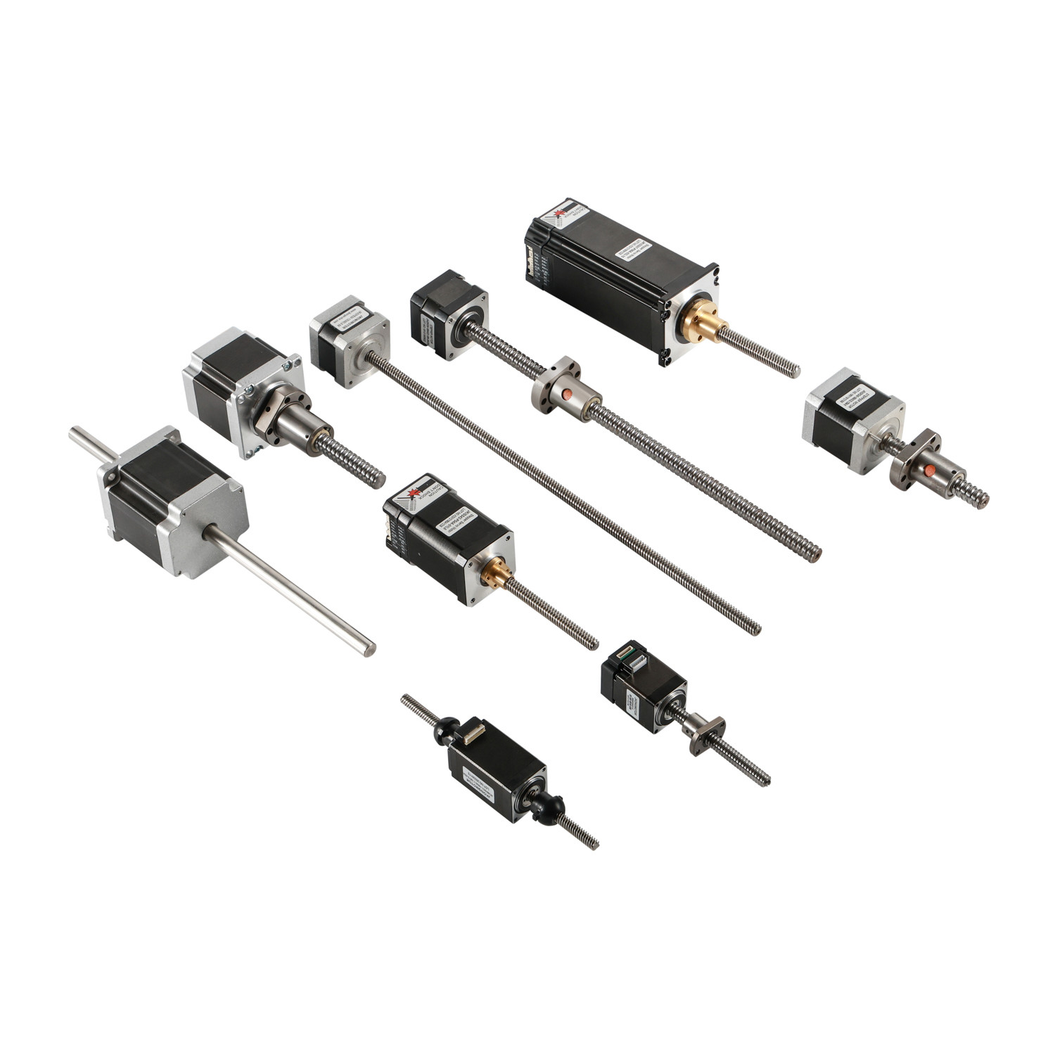 Jkongmotor Profesional Komersial Umur Panjang NEMA 8 11 17 23 24 34 Mini Stepper Linear Motor dengan Screw Lead Harga Terbaik