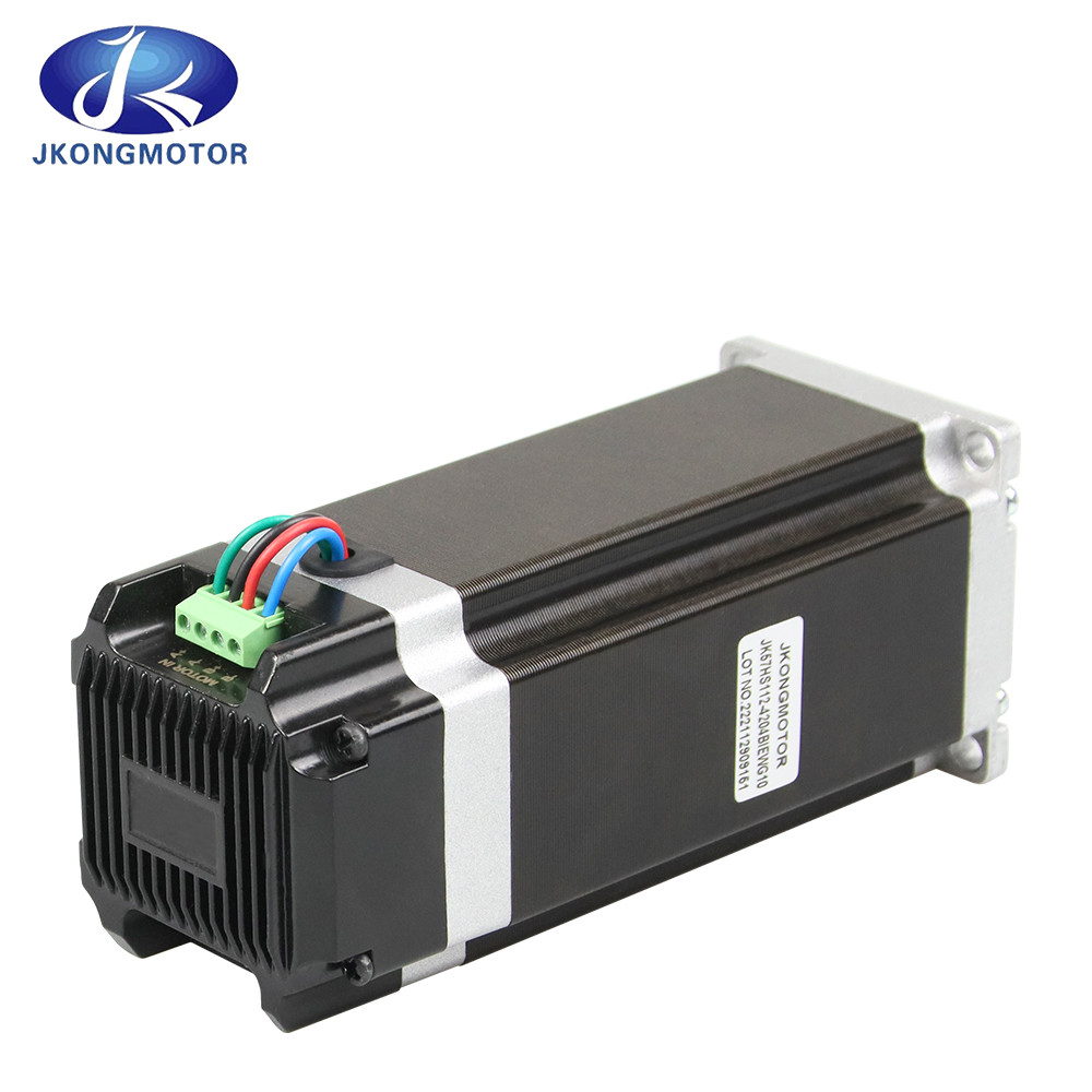 Jkongmotor Nema23 57mm 3N.m Torsi Tinggi Servo-Loop Terkunci Terintegrasi Stepper Motor dengan Drive untuk Mesin