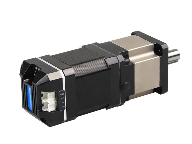 Jkongmotor 42mm Nema 17 stepper motor 24VDC sistem loop tertutup 2 fase drive terintegrasi stepper motor