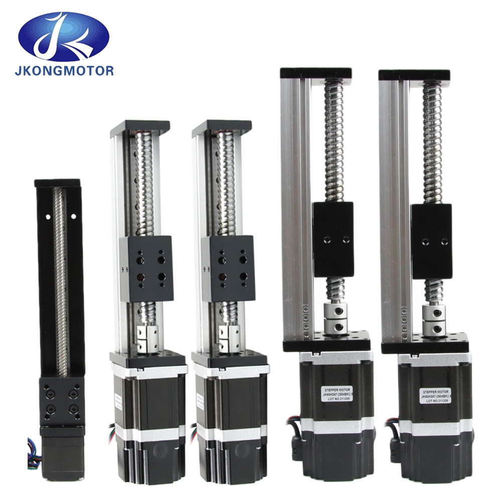 Nema 8 11 14 17 23 Motor Drive Linear Actuator Integrated Motorized Lifting Ball Screw Stepper Motor Micro Stepper Motor