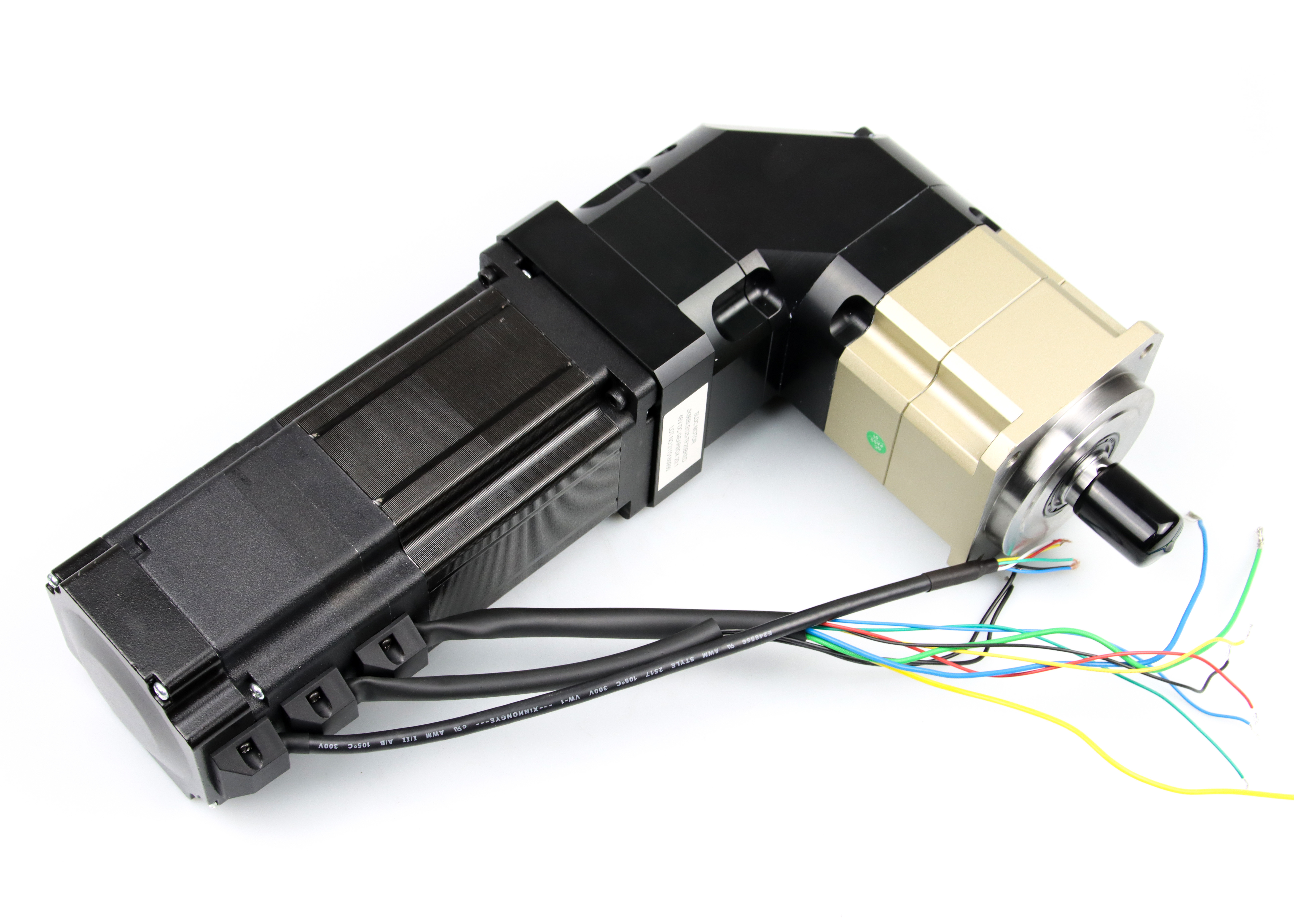 3 Phase 48v 660w 3000rpm Brushless DC Gear Motor Dengan Encoder