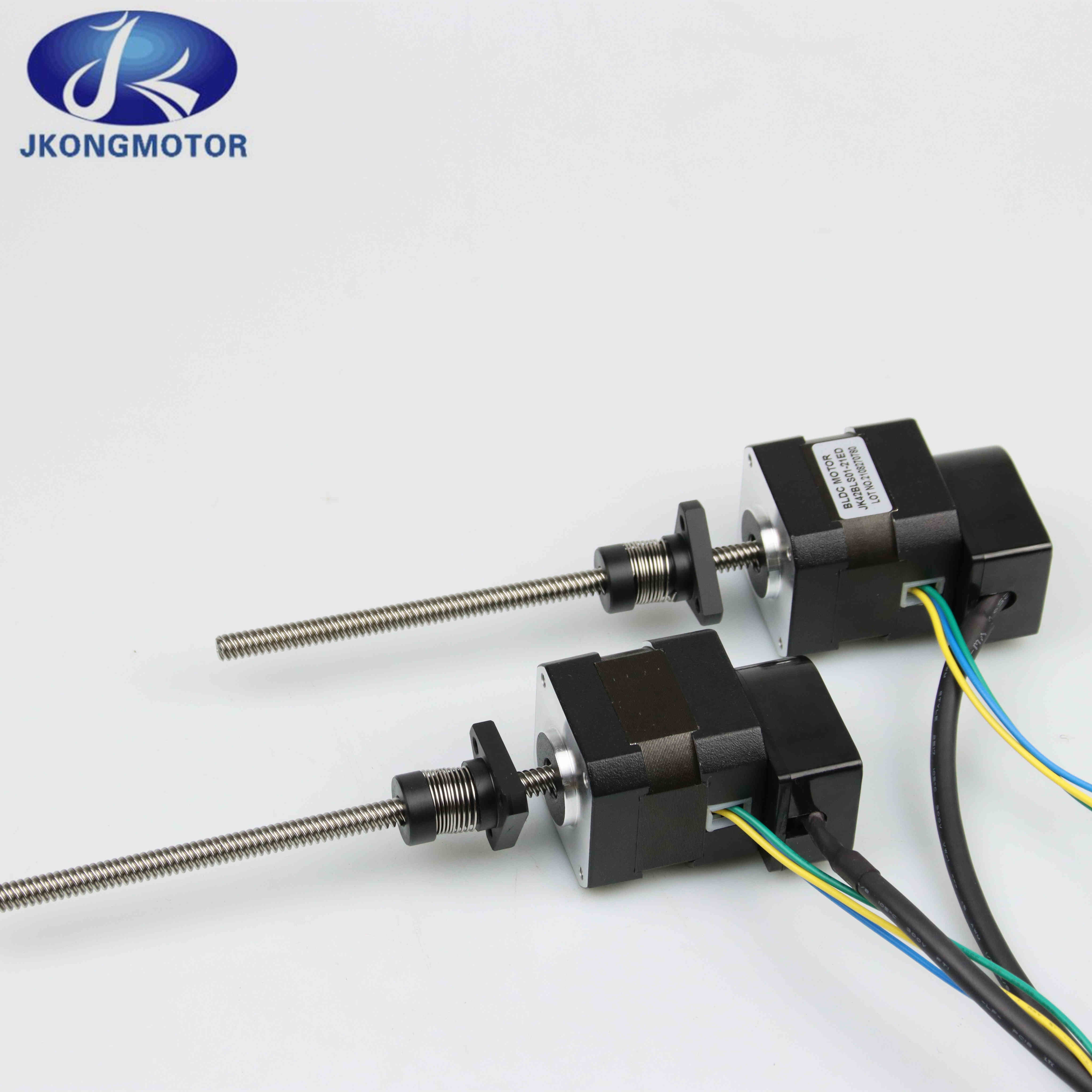 8 Tiang 42w 100W 4000rpm Lead Screw Linear Brushless Bldc Servo Motor