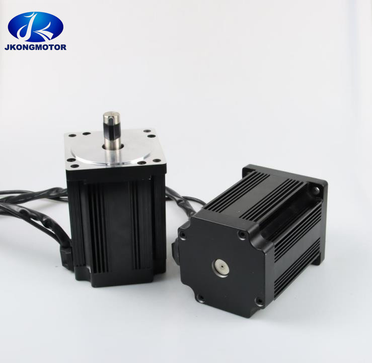 Powerfull 50Nm 10KW 72V Brushless DC Motor Tanpa Bingkai Untuk Sistem AC Bus