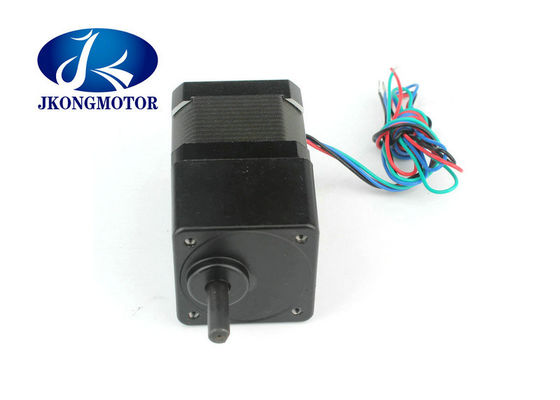 Nema 17 Common Geared Stepper Motor Toruqe Tinggi 2.6kg.Cm 36oz. Dalam 1.33A 4-wire motor stepper kecil yang digerakkan