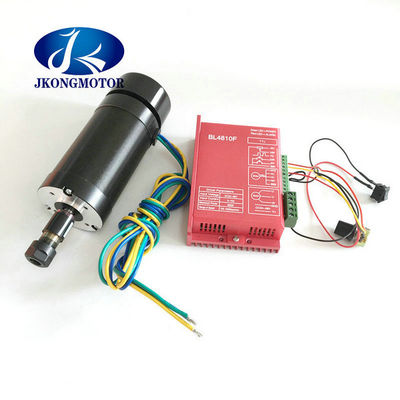500W Cnc Spindle Motor Mach3 ER11 DC 48V 0.44N.M Motor Listrik Tanpa Sikat