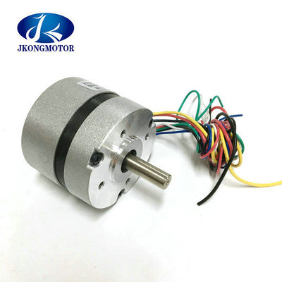 Motor Dc 3 FaseJK57BLS005 Motor Listrik Brushless Dc 4000 Rpm 36V 23W Dengan CE ROHS